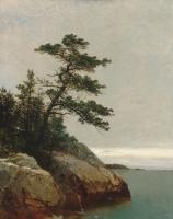 John Frederick Kensett - The Old Pine Darien Connecticut